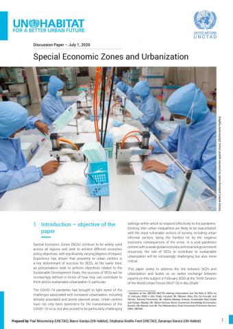 Special Economic Zones and Urbanization